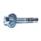 Midwest Fastener Wedge Anchor, 1/2" Dia., 3-3/4" L, Steel Zinc Plated, 25 PK 04128 - alternate 1